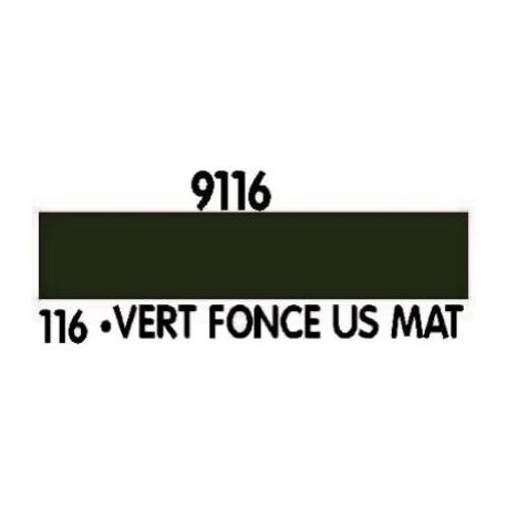 M16 Halftrack - Revell 1/76 Peinture-acrylique-vert-fonce-us-n-B0116-12ml-heller-he09116