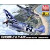 2 AVIONS FW190A-8 ET P-47D