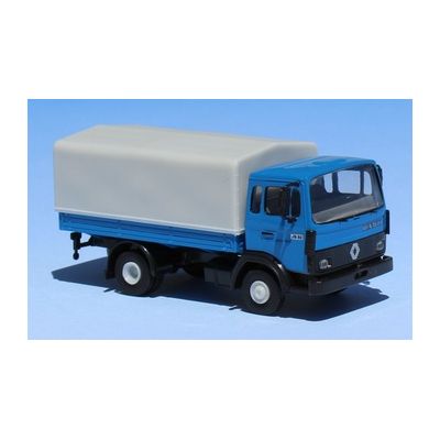 Camion RENAULT JN90 bleu bâche grise BK34850 BREKINA
