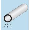 Profilé super styrène tube  1.0/3.0 mm x 1m