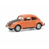 Voiture VW  Beetle orange et noir